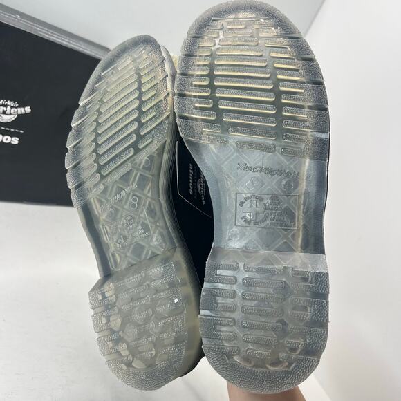 Dr Marten 1461 Atoms Leather Slip Resistant Oxford Shoe Black Men 9 Women 10 NWB - Picture 8 of 10